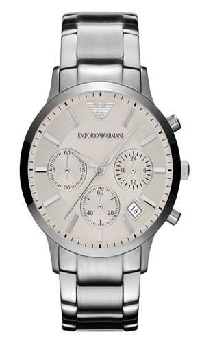 Emporio Armani Damen-Armbanduhr Chronograph Quarz Edelstahl AR2459