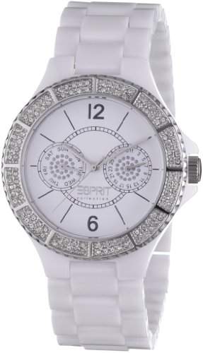 Esprit Damen-Armbanduhr Chronograph Plastik EL101332F05