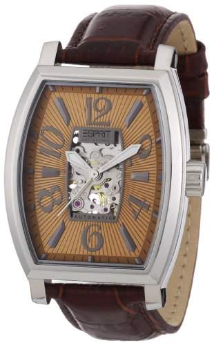 Esprit Herren-Armbanduhr ChronographAutomatik Leder EL900191006