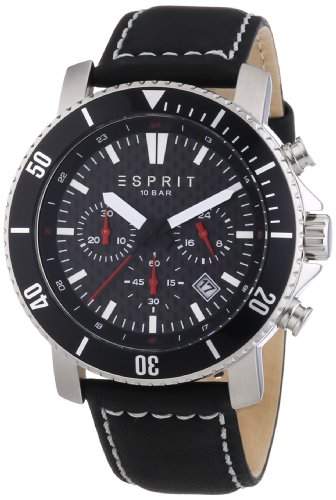 Esprit Herren-Armbanduhr XL Barstow Chronograph Quarz ES106861001