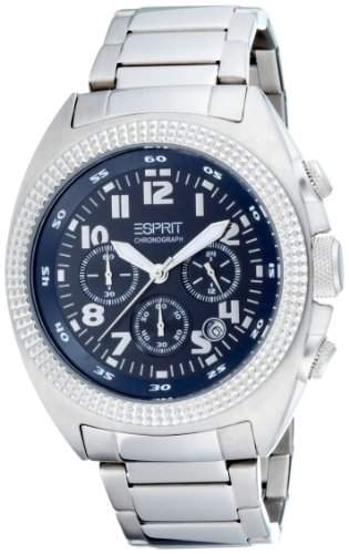 Esprit Herren-Armbanduhr Chronograph Quarz Edelstahl ES900491007