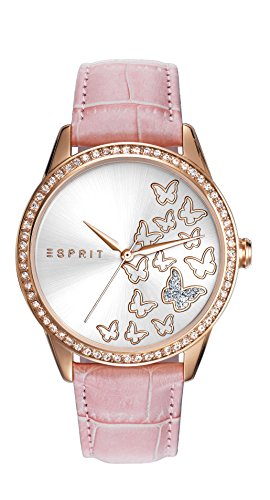 Esprit TP10908 Pink Analog Quarz Leder ES109082004