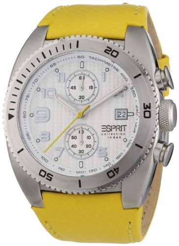 Esprit Herren-Armbanduhr Chronograph Leder EL900231001