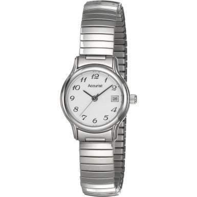 WomenAccurist Herren-Armbanduhr 17251562 Analog-Anzeige und Silber-Edelstahl-Armband LB708