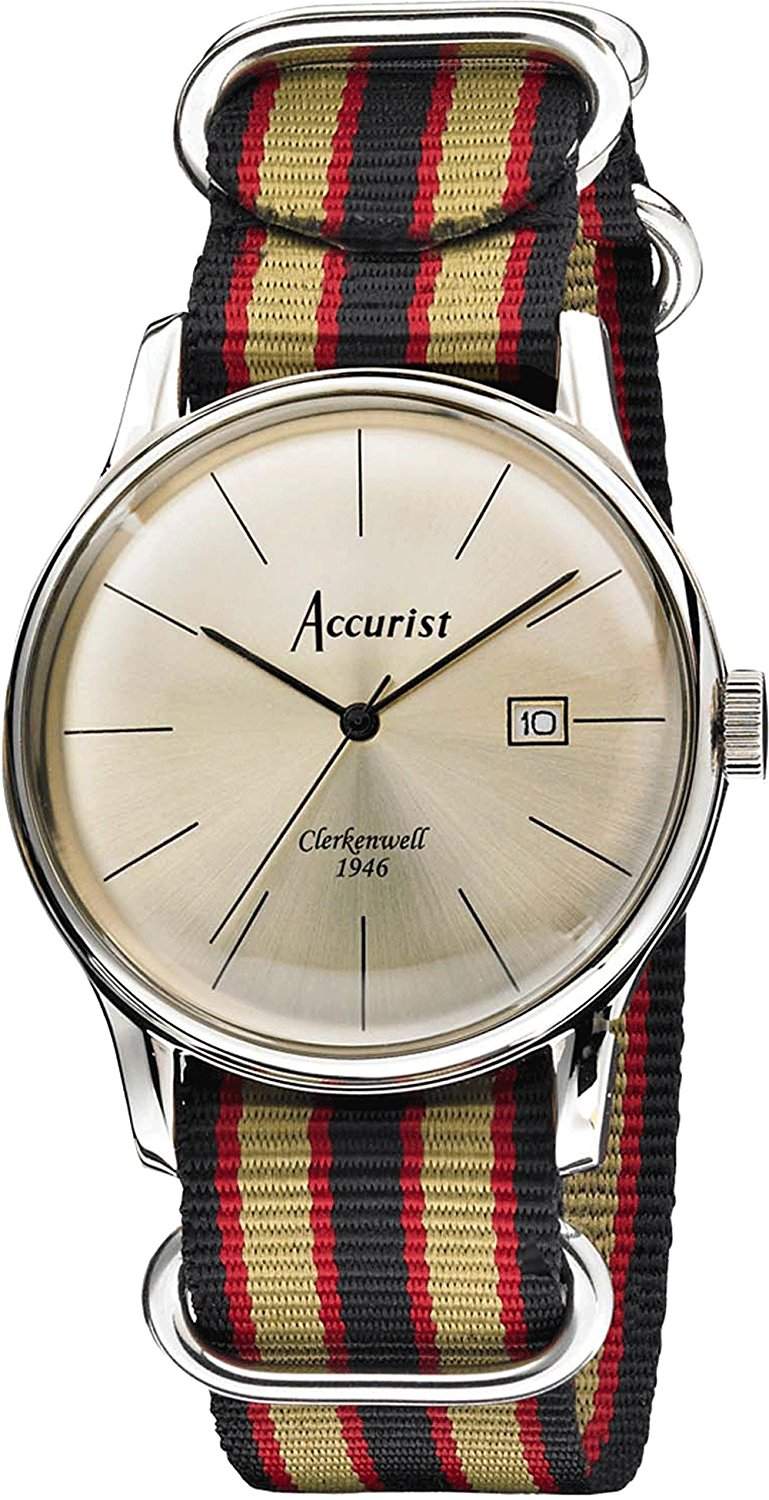 Accurist Herren-Armbanduhr Analog Quarz MS434G