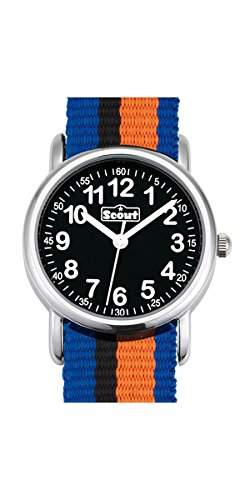 Scout Jungen-Armbanduhr Analog Quarz Textil 280304006