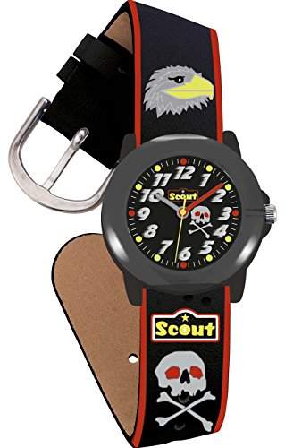 Scout Jungen-Armbanduhr Analog Quarz Plastik 280305008