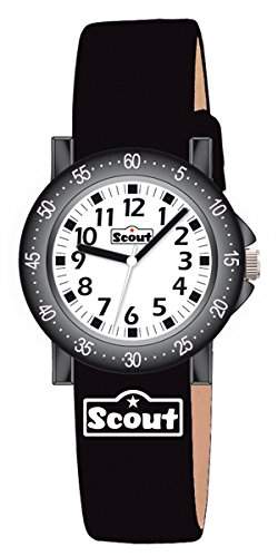 Scout Jungen-Armbanduhr Analog Quarz Textil 280375003