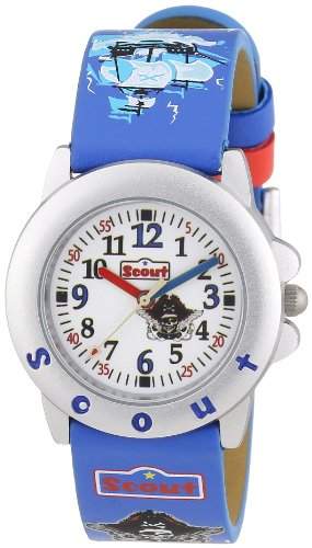 Scout Jungen-Armbanduhr Analog Quarz Plastik 280393022