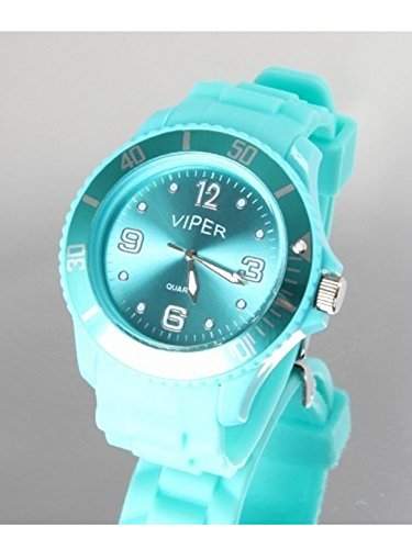 Viper Trendige Silikon Uhren Damenuhr Retro Uhr Silikon Herrenuhr Armbanduhr