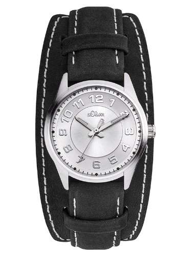 sOliver Damen-Armbanduhr XS Analog Quarz Leder SO-2617-LQ