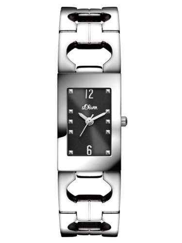 sOliver Damen-Armbanduhr XS Analog Quarz Edelstahl SO-2799-MQ