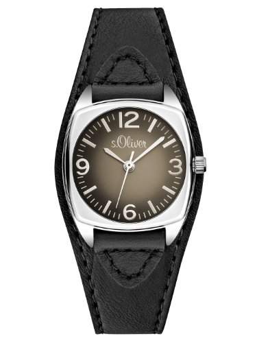 sOliver Damen-Armbanduhr XS Analog Quarz Leder SO-2836-LQ