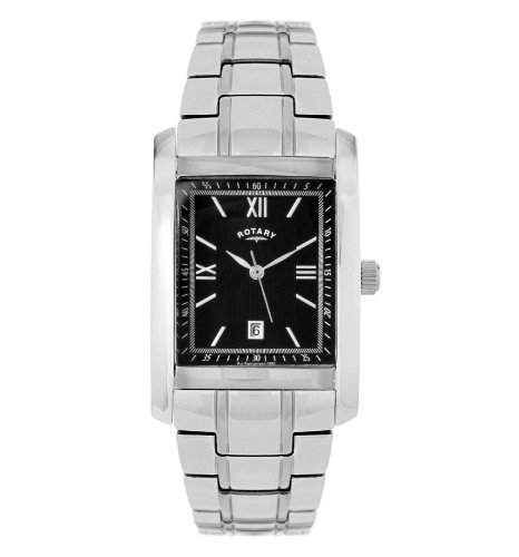 Rotary Herren-Armbanduhr Analog Silber GB4283220