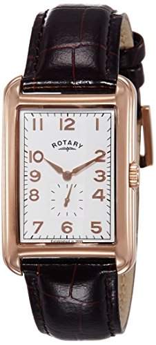 Rotary Herren-Armbanduhr Analog Quarz Edelstahl beschichtet GB9011104