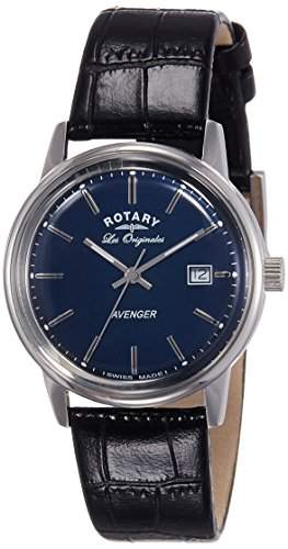 Rotary Herren-Armbanduhr Analog Quarz Edelstahl GB9011206