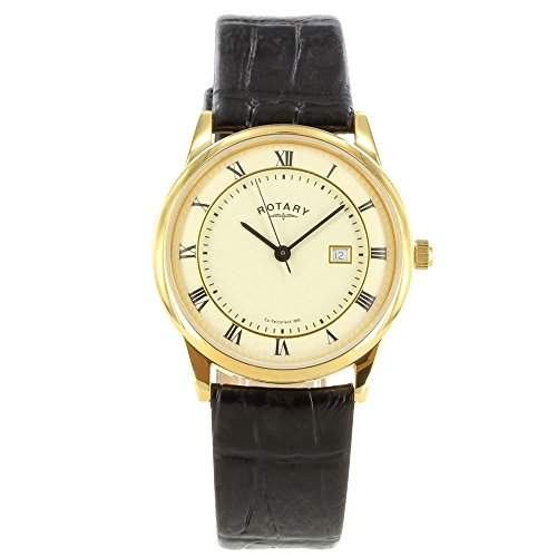 Rotary Herren-Armbanduhr XL Timepieces Analog Leder GS0232408