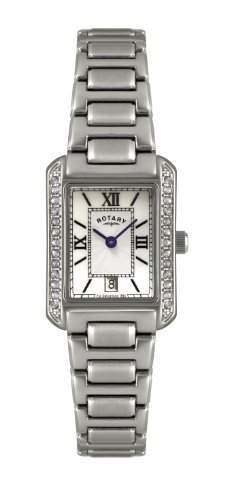 Rotary Damen-Armbanduhr XS Timepieces Analog Quarz Edelstahl LB0265041