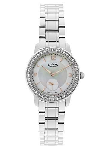 Rotary Watches Damen-Armbanduhr Cambridge Analog Quarz Edelstahl LB0270041