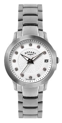 Rotary Damen-Armbanduhr XS Analog Quarz Edelstahl LB0283607