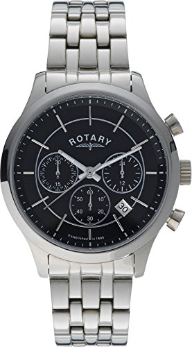 Rotary Schwarz Armband Uhr