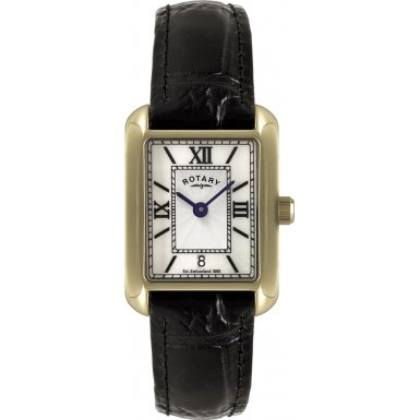 Rotary White Dial Strap Watch LS02651 41
