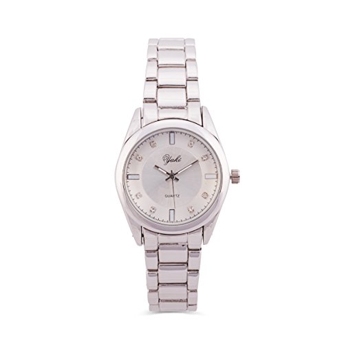 YAKI Neu Damenarmbanduhren Armbanduhr Uhren Damen Modeuhren Analog Quarzuhr 8498 W