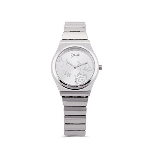 YAKI Neu Damenarmbanduhren Armbanduhr Uhren Damen Modeuhren Analog Quarzuhr 8451 W