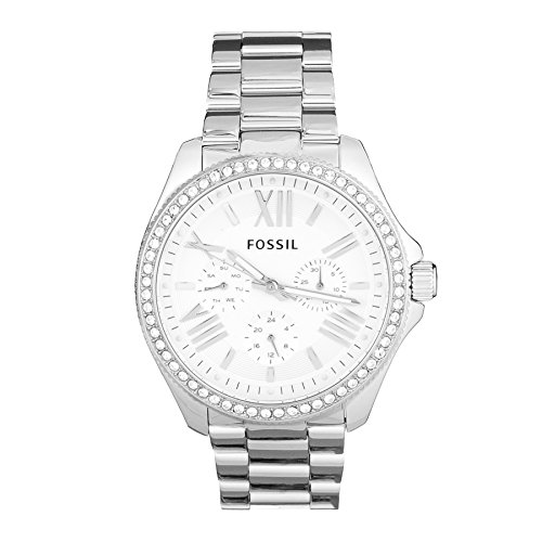Fossil Cecile Analog Quarz One Size silber silber