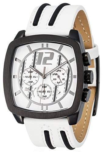 Puma Time Herren-Armbanduhr Drift Chronograph Quarz Kunstleder PU101411003