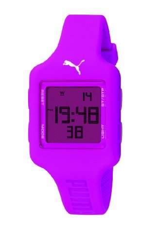 Puma Time Active Damen-Armbanduhr Digital Slide- S Purple Quarz APU910792007