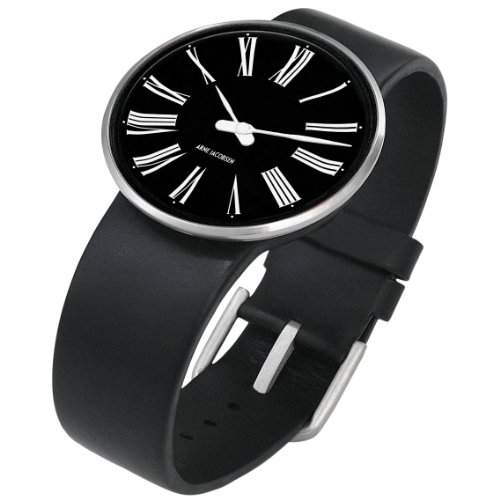 Rosendahl Unisex-Armbanduhr Analog Edelstahl schwarz 43438