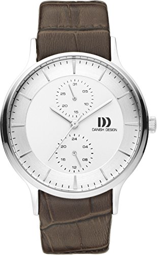 Danish Design Unisex Armbanduhr DANISH DESIGN IQ12Q1155 Chronograph Quarz Leder IQ12Q1155