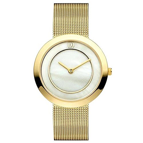 Danish Design IV05Q1033 Gold Tone Stainless Steel Mother of Pearl Tone Dial Womens Watch