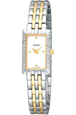 Pulsar PEGF35X1 Ladies Swarovski Quartz Stainless Steel Watch