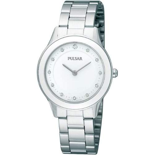 Pulsar Uhren Damen-Armbanduhr XS Modern Analog Quarz Edelstahl PM2031X1