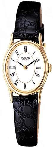 Pulsar Damen-Armbanduhr Analog Quarz Leder PPGD64X1