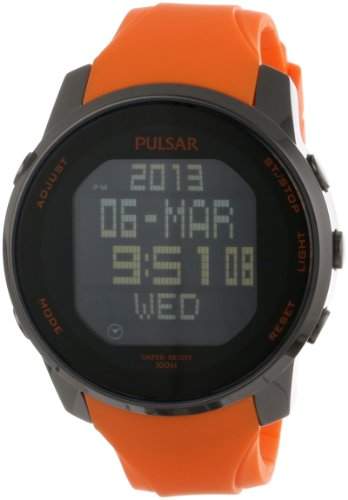 Pulsar World Time Alarm Chronograph Mens watch #PQ2013