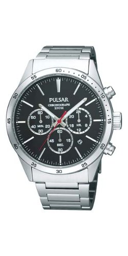 Pulsar Uhren XL Modern Chronograph Quarz Edelstahl PT3005X1