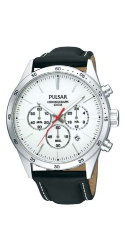 Pulsar Uhren XL Modern Chronograph Quarz Leder PT3007X1