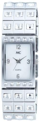 MC Timetrend Damen-Armbanduhr Analog Quarz Metallband 10660