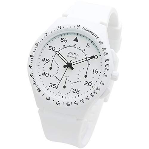Volga Skandinavisches DesignJapanisch Uhrwerk Chronograph Outdoor Sport Beilaeufige Uhr
