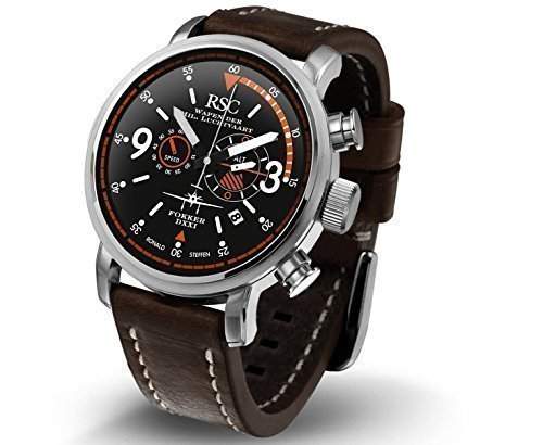 RSC404, FOKKER DXXI, Chrono, RSC Des piloten Watches, Limited edition, Luftfahrt, Air Force