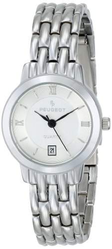 Peugeot Damen 144L Silber-Ton Armbanduhr