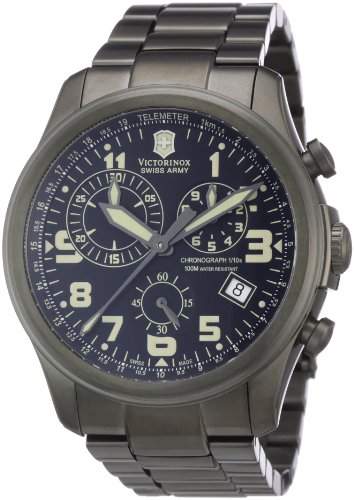 Victorinox Herren-Armbanduhr XL Classic Chronograph Edelstahl 241289