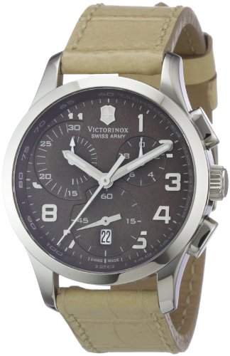 Victorinox Damen-Armbanduhr XS Classic Chronograph Leder 241320