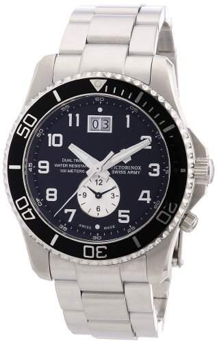 Victorinox Herren-Armbanduhr XL Classic Analog Edelstahl 241441