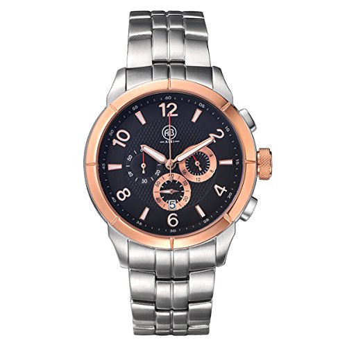 AIBI Edelstahl Armband Uhr AB01004 3