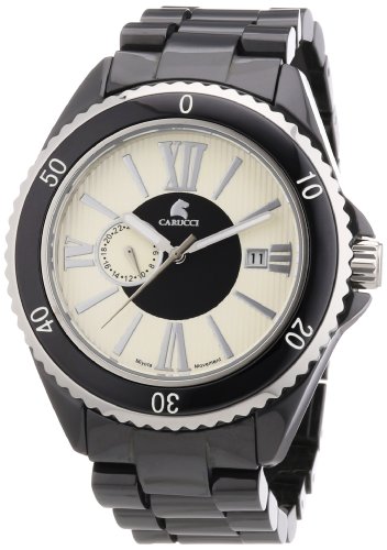 Carucci Watches XL Analog Automatik Keramik CA7112BK
