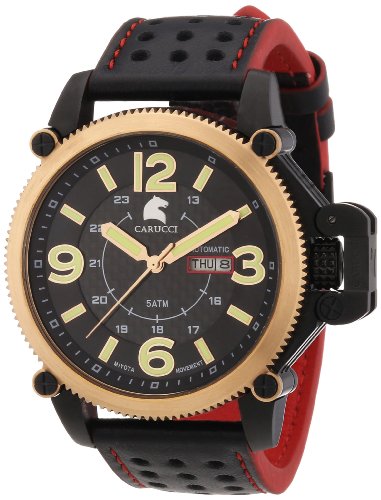 Carucci Watches XL Analog Automatik Leder CA2191RG